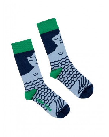 Meerjungfrauen - Coole Bio Baumwolle Socken für Damen Donna Wilson socke kuschelsocken für damen lustig herren farbige coole ...