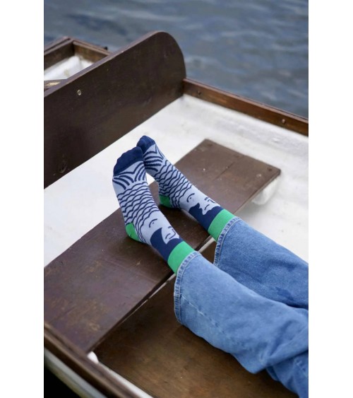 Meerjungfrauen - Coole Bio Baumwolle Socken für Damen Donna Wilson socke kuschelsocken für damen lustig herren farbige coole ...