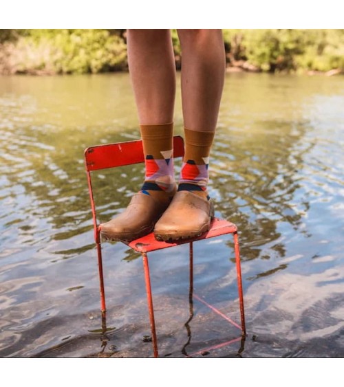 Kaleido - Organic cotton fun socks for women