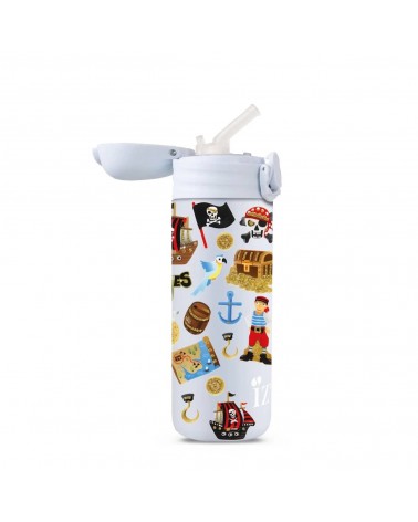 Pirates - Kids insulated water bottle - Blue IZY Bottles best water bottle