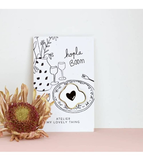 Hopla Boom - Heart Enamel Pin My Lovely Thing broches and pins hat pin badges collectible