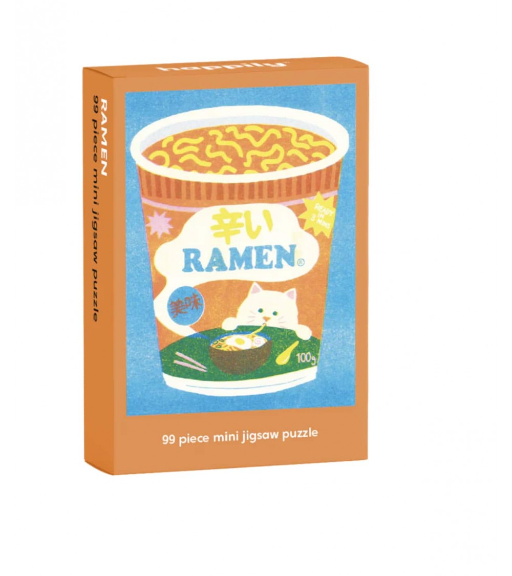 Ramen - Mini Puzzle 99 Teile Happily Puzzles  coole lustige schöne puzzle kaufen shönes motiv