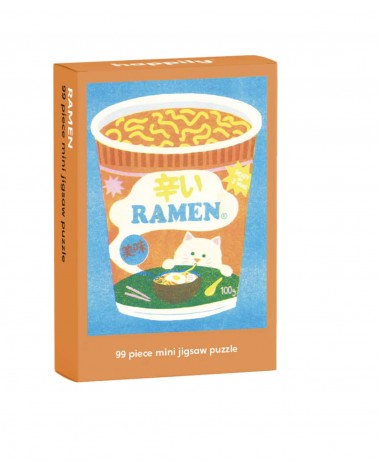 Ramen - 99 Piece Mini Jigsaw Puzzle Happily Puzzles art puzzle jigsaw adult picture puzzles