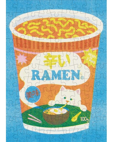 Ramen - Mini Puzzle 99 Teile Happily Puzzles  coole lustige schöne puzzle kaufen shönes motiv