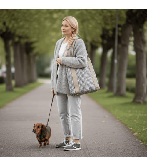Kate Holborn Taupe - Grand sac à main, sac bandoulière Hettie tendance original kitatori suisse