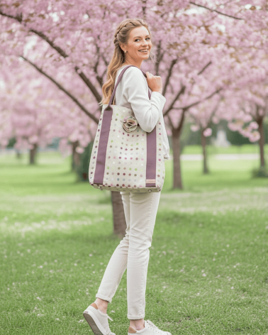 Kate Multispot Lime - Grand sac à main, sac bandoulière Hettie tendance original kitatori suisse