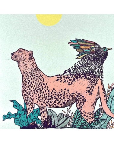 Panther - A4 Poster, Print, wall art Olala by Pupa office poster art prints poster shop stores wallart art poster designer