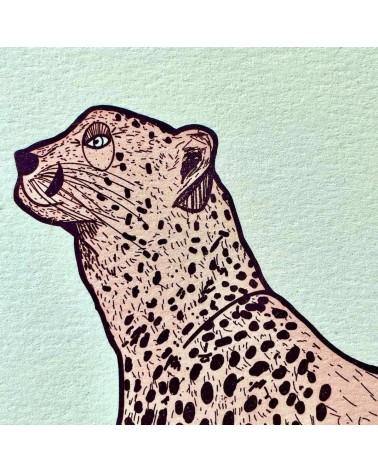 Panther - A4 Poster, Print, wall art Olala by Pupa office poster art prints poster shop stores wallart art poster designer