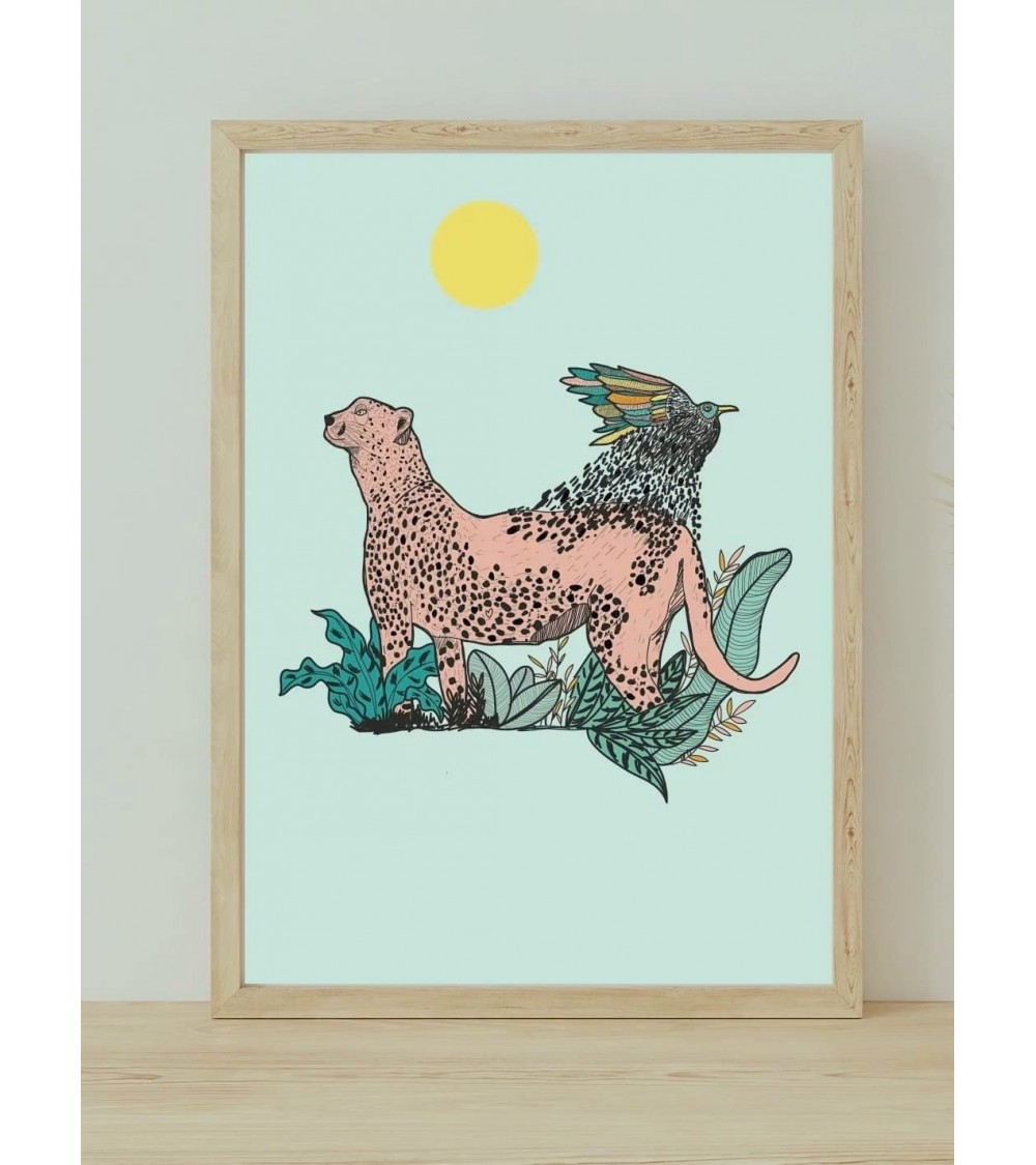 Panther - A4 Poster, Print, wall art Olala by Pupa office poster art prints poster shop stores wallart art poster designer