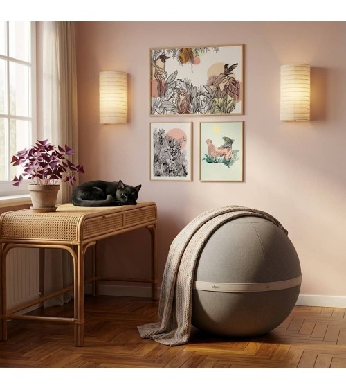 Dschungel - Poster, Kunstdrucke, Wanddeko Olala by Pupa online bestellen shop store kunstdrucke kaufen wandposter artposter k...