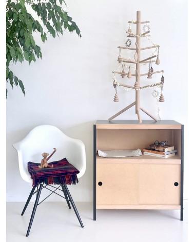 Kleiner Weihnachtsbaum - KITATORI Deko Tannenbaum aus Holz