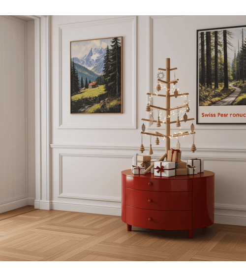 Albero di Natale piccolo in legno - Alberi natalizi di legno Kitatori