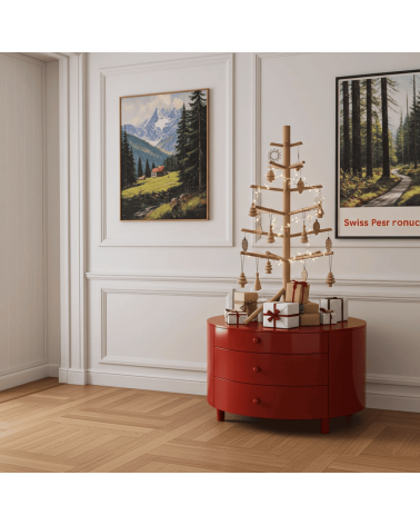 Small Wooden Christmas tree - Kitatori Design xmas tree in wood