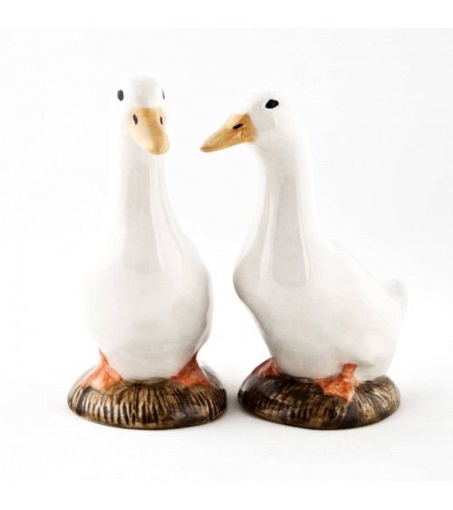 Ente - Salz und Pfefferstreuer Set Quail Ceramics  pfeffer steuer salzpfeffersteuer set lustige kaufen