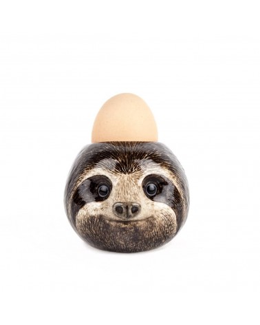 Paresseux - Coquetier en céramique Quail Ceramics oeuf original design