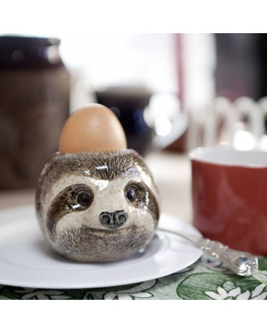 Faultier - Eierbecher aus Keramik Quail Ceramics lustige design kaufen