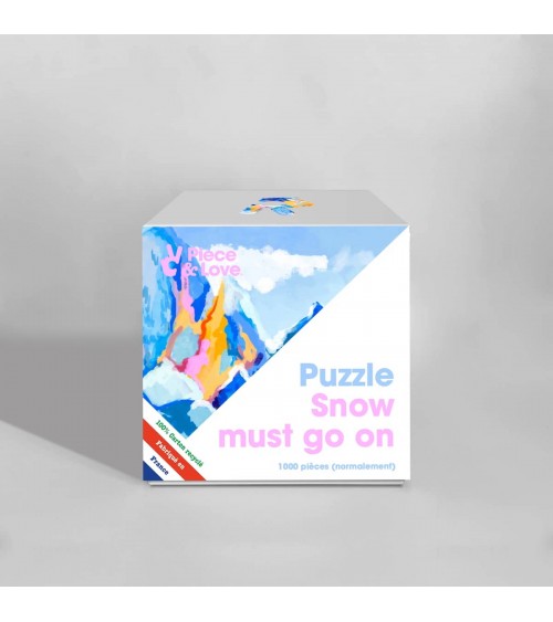 Snow Must Go On - Puzzle 1000 Teile für Erwachsene Piece & Love  coole lustige schöne puzzle kaufen shönes motiv