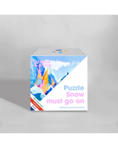 Snow Must Go On - Puzzle 1000 Teile für Erwachsene Piece & Love  coole lustige schöne puzzle kaufen shönes motiv