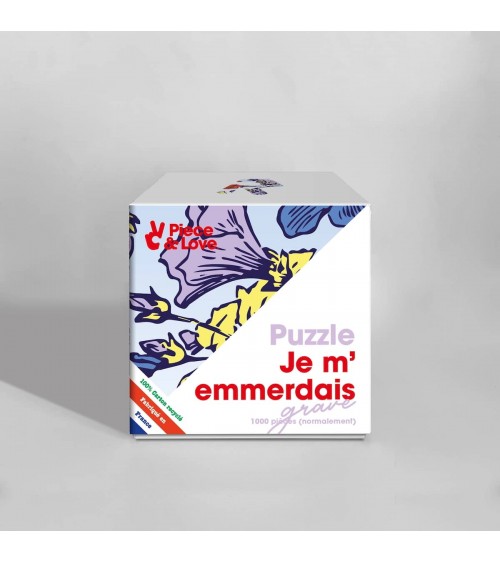 Je m'emmerdais grave - Puzzle 1000 pièces pour adulte Piece & Love jeu de puzzle design original moderne cool