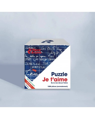 Je t'aime - Puzzle 1000 pièces Piece & Love jeu de puzzle design original moderne cool