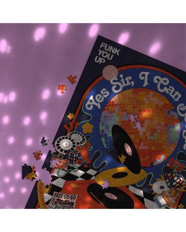 Boogie - Puzzle 1000 pièces Piece & Love jeu de puzzle design original moderne cool