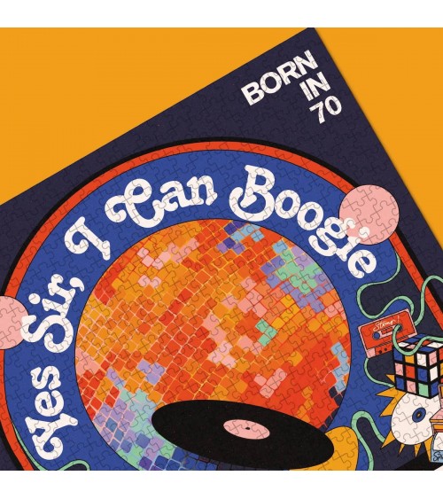 Boogie - Puzzle 1000 pièces Piece & Love jeu de puzzle design original moderne cool