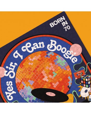 Boogie - Puzzle 1000 pièces Piece & Love jeu de puzzle design original moderne cool