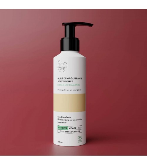 Reinigungsöl - Mandelmilch Clémence et Vivien naturkosmetik marken vegane kosmetik producte kaufen