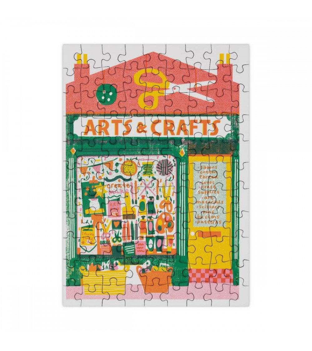 Boutique d'art et de loisirs créatifs - Mini Puzzle 99 pièces Happily Puzzles jeu de puzzle design original moderne cool