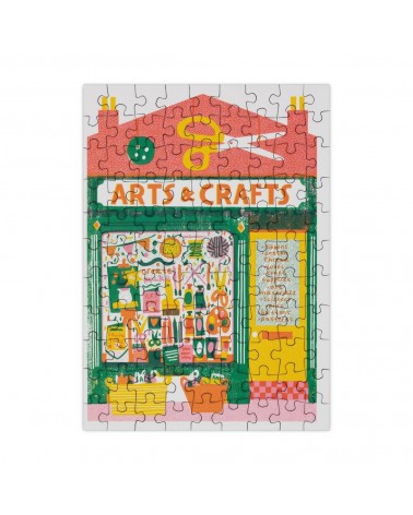 Boutique d'art et de loisirs créatifs - Mini Puzzle 99 pièces Happily Puzzles jeu de puzzle design original moderne cool