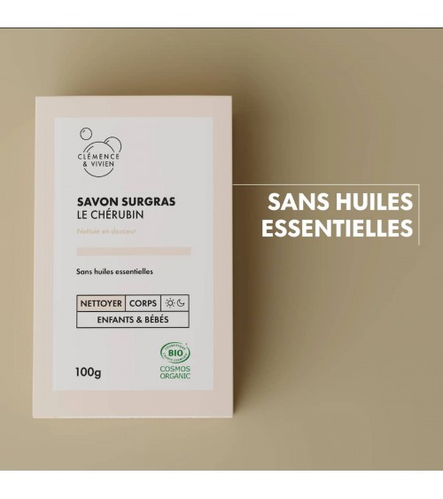 Le Chérubin - Natur Kinderseife Clémence et Vivien handgemachte Seifen Seifenstück Vegan natur natürliche seife schweizer kaufen