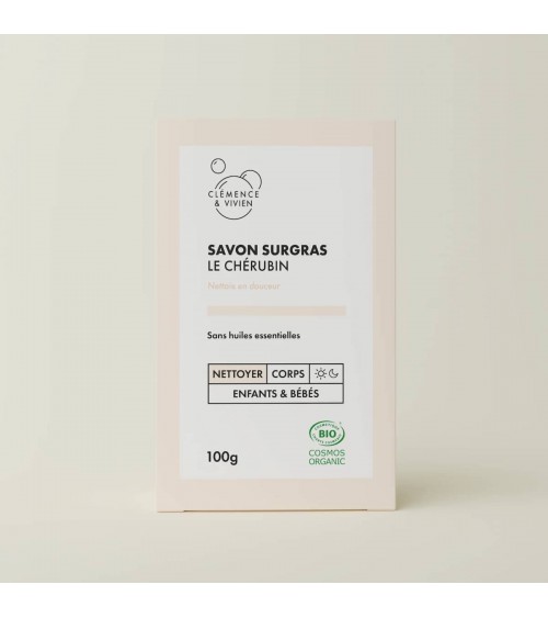 Le Chérubin - Natural soap for kids and babies Clémence et Vivien hand good body face luxury soap