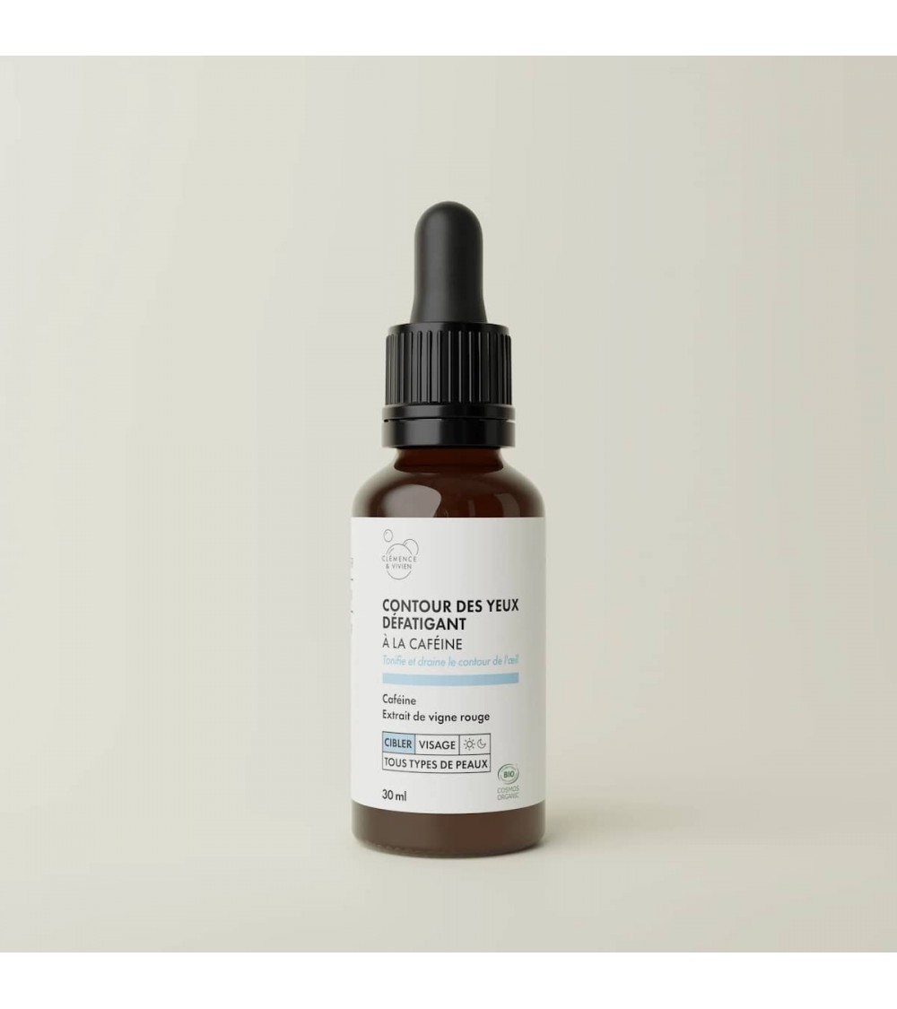 Anti-fatigue eye contour Clémence et Vivien vegan cruelty free cosmetic compagnies