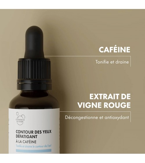 Contorno occhi anti-fatica - Anti occhiaie Clémence et Vivien cosmetici naturali cosmeci svizzeri