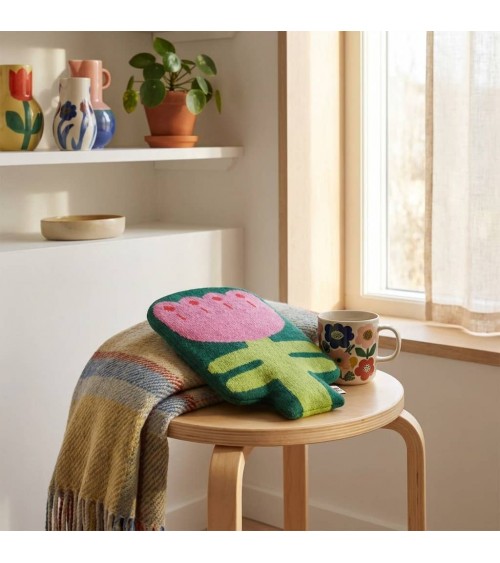 Borsa per acqua calda con fodera in lana - Fiore Donna Wilson simpatiche divertente migliore