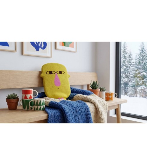 Hot water bottle and knitted wool cover - Parker Donna Wilson best luxury cool nice cute portable