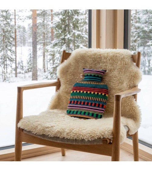 Grande Bouillotte eau chaude - Design Rayures Multiples Donna Wilson longue originale haut de gamme luxe