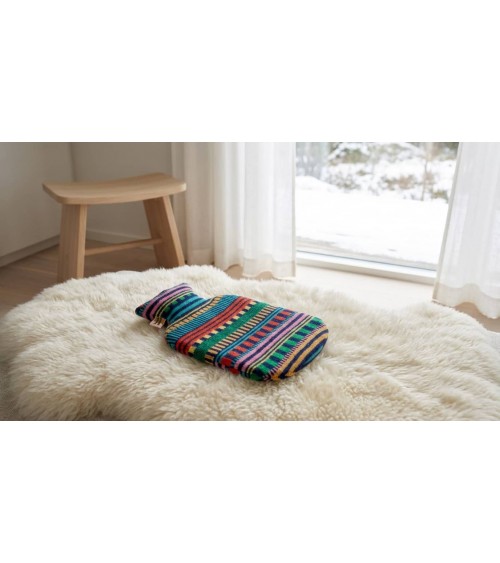 Grande Bouillotte eau chaude - Design Rayures Multiples Donna Wilson longue originale haut de gamme luxe