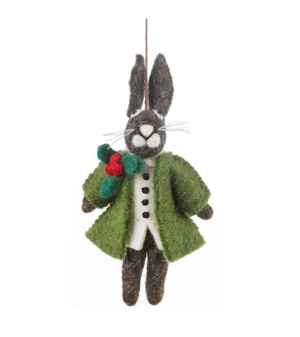 Hector, der festliche Hase - Weihnachtsdeko Felt so good Weihnachtsdekoration kaufen Weihnachtsbaum Deko Ideen 2024 Trend Dek...