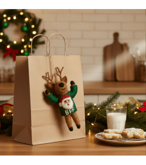 Renna Best Friends Forever (BFF) - Decorazione natale Felt so good Decorazioni natalizie eleganti particolari decoro natale d...