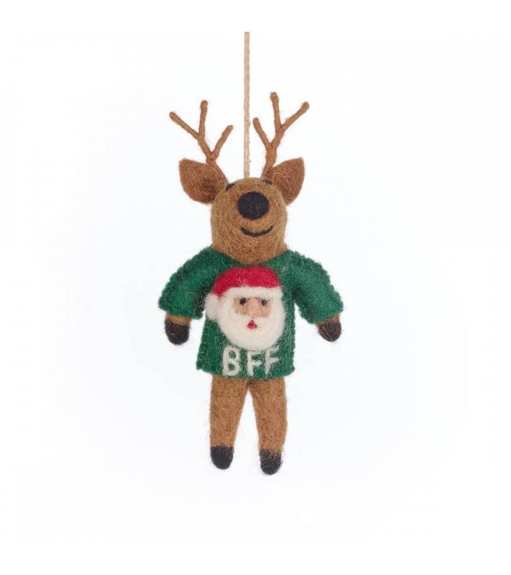 Renna Best Friends Forever (BFF) - Decorazione natale Felt so good Decorazioni natalizie eleganti particolari decoro natale d...