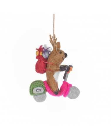 Comet, the Fearless Reindeer - Christmas Tree Decoration Felt so good 2024 christmas decorations xmas tree decorations