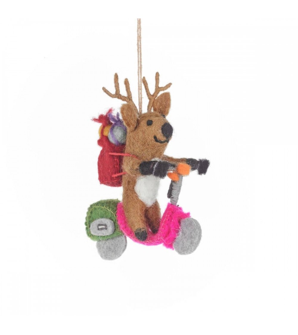 Comet, das unerschrockene Rentier - Weihnachtsdeko Felt so good Weihnachtsdekoration kaufen Weihnachtsbaum Deko Ideen 2024 Tr...