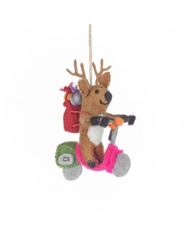 Comet, the Fearless Reindeer - Christmas Tree Decoration Felt so good 2024 christmas decorations xmas tree decorations