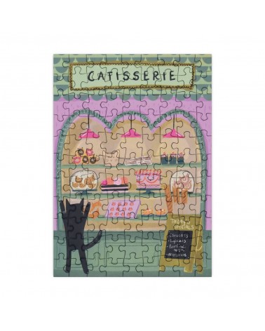Catisserie - 99 Piece Mini Jigsaw Puzzle Happily Puzzles art puzzle jigsaw adult picture puzzles
