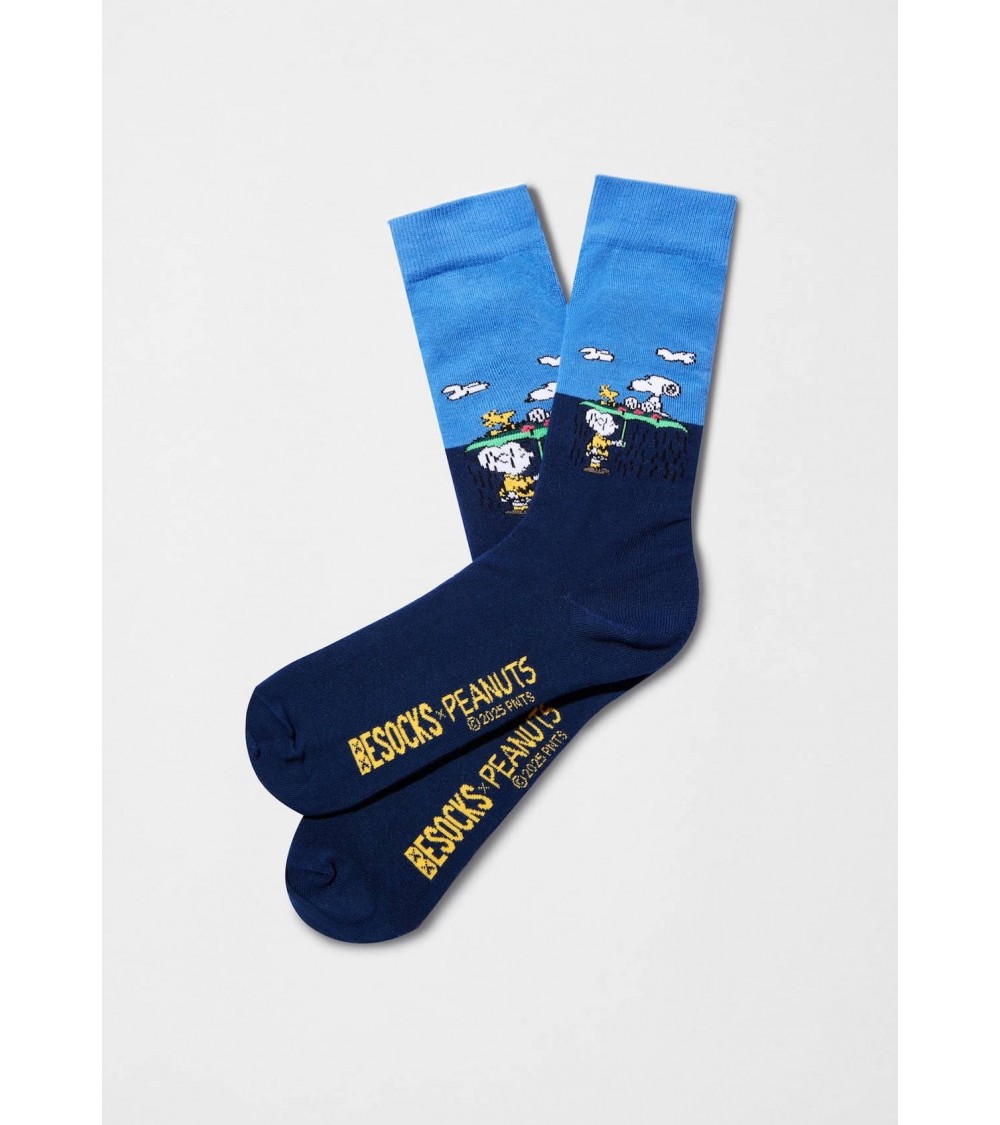 BeSnoopy Rain - Lustige Snoopy Socken aus Bio Baumwolle Besocks socke kuschelsocken für damen lustig herren farbige coole socken