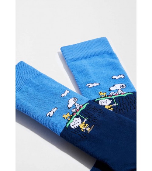 BeSnoopy Rain - Organic cotton cool Snoopy socks Besocks funny crazy cute cool best pop socks for women men