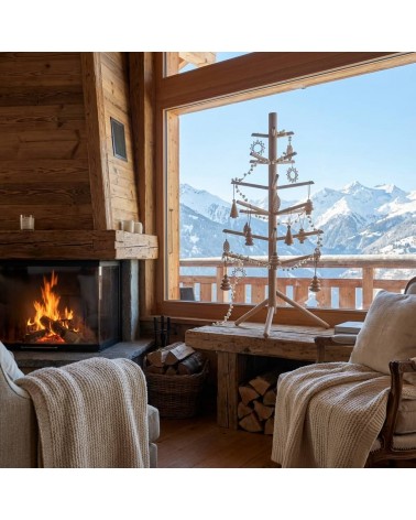 Albero di Natale piccolo in legno - Alberi natalizi di legno Kitatori