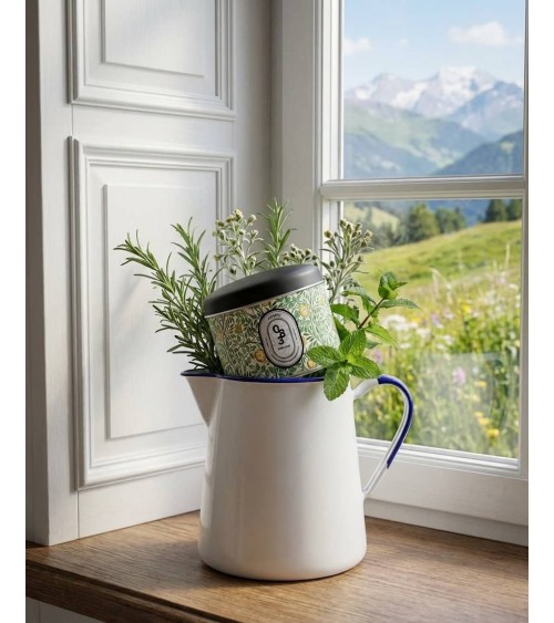 N°83 Génépi - Bougie parfumée naturelle artisanale  artisanale maison originale naturelle suisse