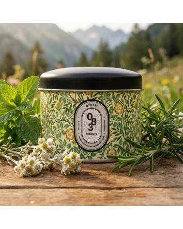 N°83 Génépi - Natural handmade scented candle handmade good smelling candles shop store